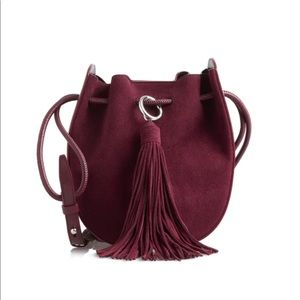 EUC Rebecca Minkoff Lulu Crossbody in Pinot Noir